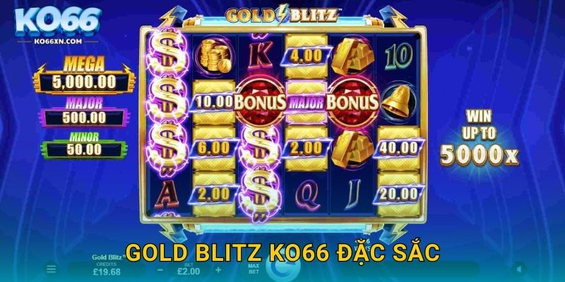 Gold Blitz KO66 và Cuộc Săn Kho Báu Vàng Lấp Lánh 2 Gold Blitz KO66 đặc sắc