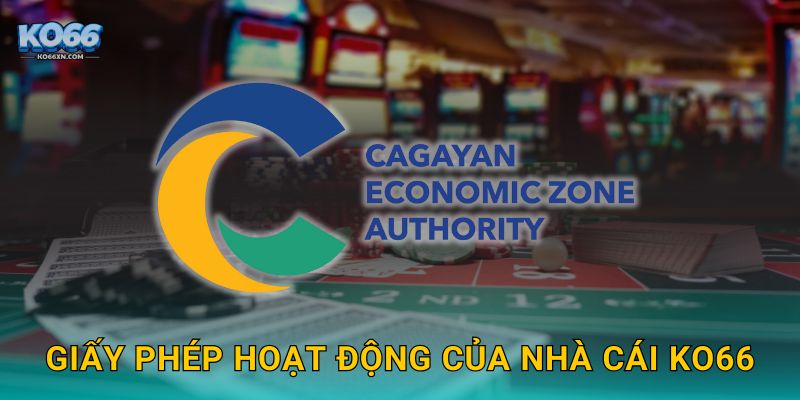Trang chủ 2 Giấy phép hoạt động của nhà cái KO66