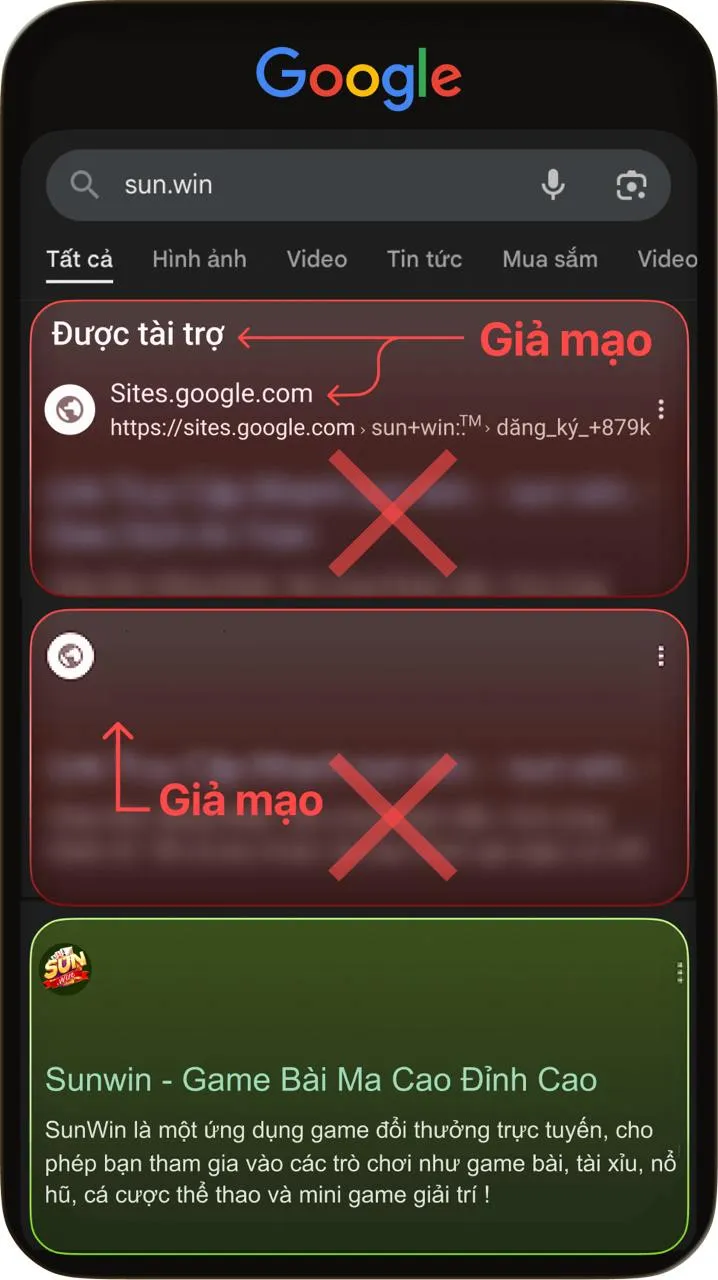 Sun.win là địa chỉ chính thức và duy nhất của Sunwin